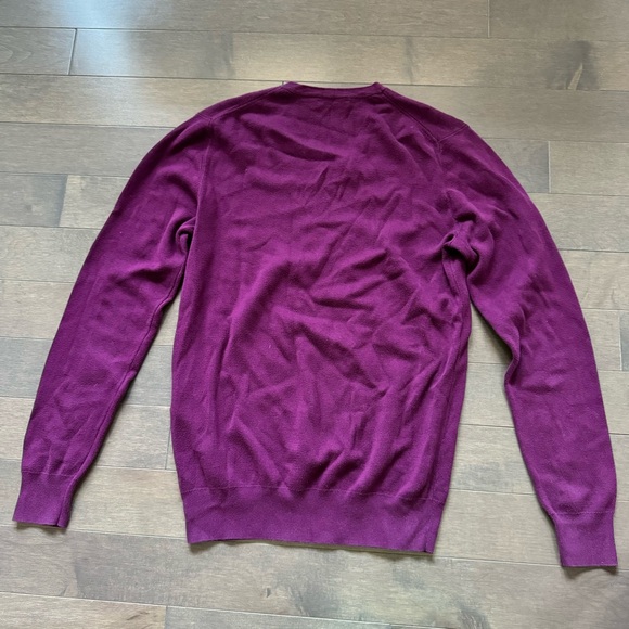 J.Lindeberg V-neck Cotton Sweater - Picture 6 of 7